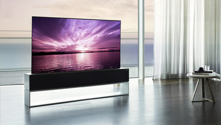 LG Rollable OLED TV